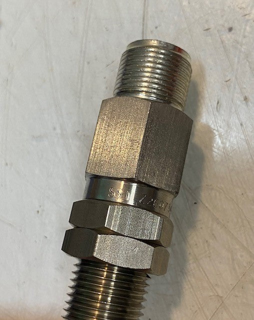 2 Quantity of Stainless Steel Bulkhead Fitting SSI Z260740 AAB (2 Quantity)