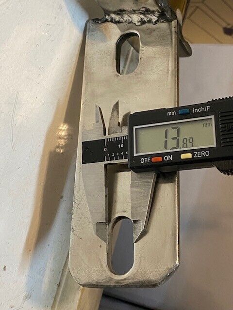 Nudge Bar U08413-17 | 16" H 22-1/2" D 37-1/2" W 63mm Thick 6-1/2" Between Bars