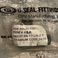 3 Quantity of CPV O-Seal Fittings H823T-06-T2-LW-Z-T | 4500120072 (3 Quantity)