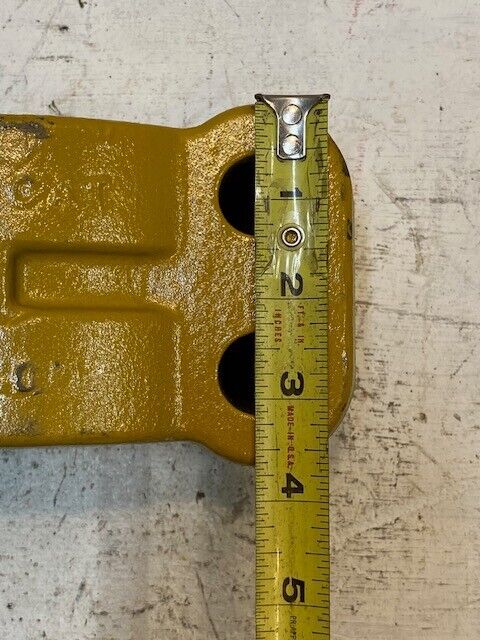 Caterpillar CAT Cap Bearing 7-3/4" Long 4" Tall 3-5/8" Deep 21mm Holes