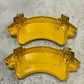 2 Qty of Yellow Caliper Brake Covers TSL-3-R (2 Quantity)