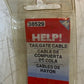 2 Quantity of Dorman Tailgate Support Cables 38529 (2 Quantity)