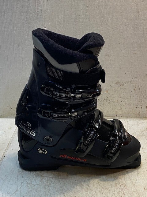 Nordica Exopower Trend 07 Black & Blue Ski Boots Size 25.0 | 290mm | 250-255