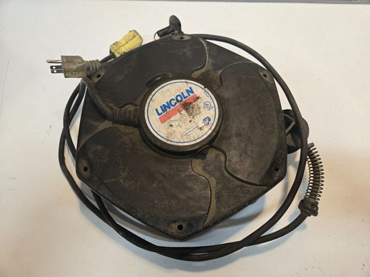 Lincoln Industrial Power Cord Reel 277513 Single Receptacle Approximately 50'