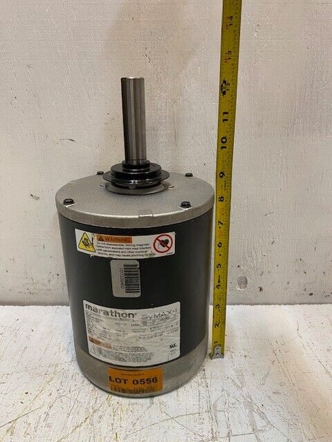 Marathon Motor ME141933, 3-1/3" 22mm Shaft, 900 RPM, 60 HZ, 2.3 HP, 230 V