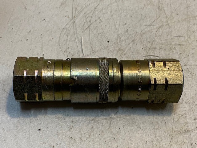 Safeway FF491-6 Hydraulic Quick Connect 5-1/4" Long 37mm OD