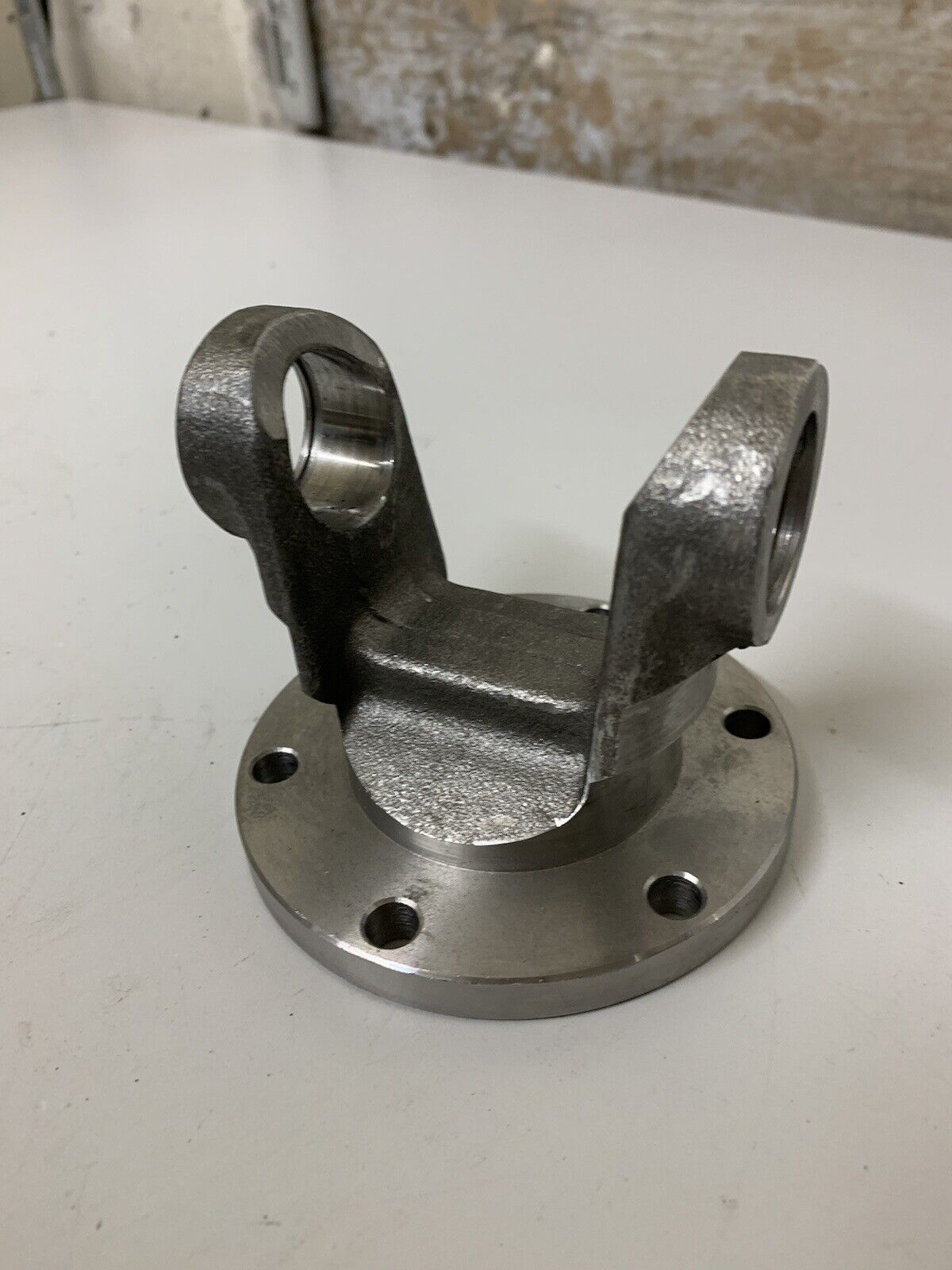 6 Bolt 3-3/8” Bolt Patern Flange Yoke 3-1/2” Wide, 3-3/8” Tall