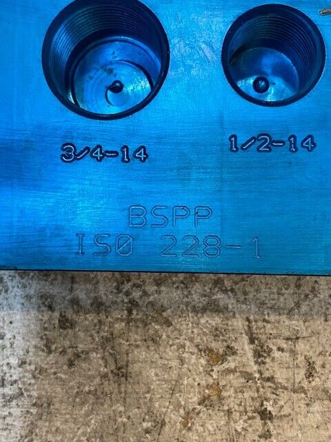 Parker LG Spotface ISO 6149 BSPP ISO 228-1