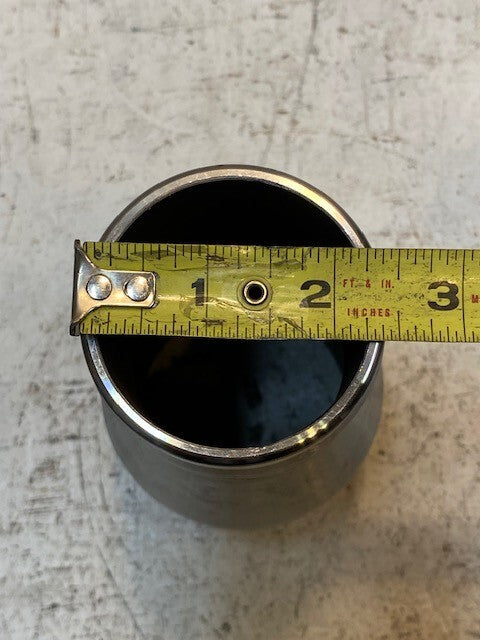 Combination Nipple Hose Connection 7-1/8" Tall 54mm End 78mm Bigger End