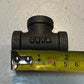 8 Quantity of Dyna Systems 41821003 Ward Black Malleable Pipe Tees 3/8" (8 Qty)