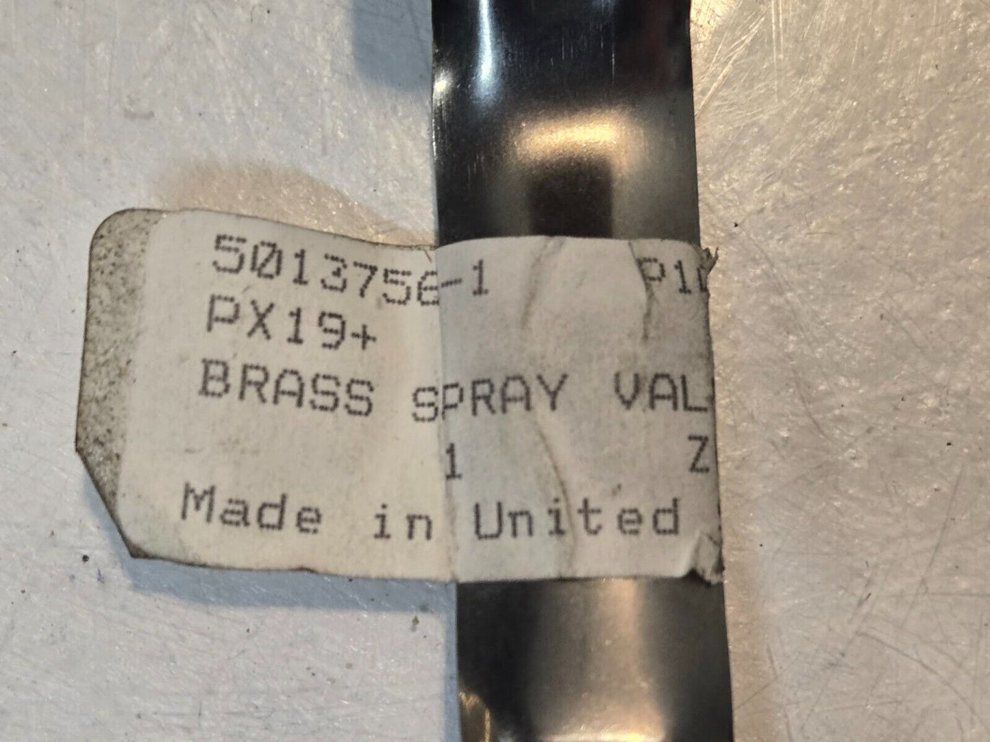 2 Quantity of PX19+ Brass Spray Valves 5013756-1 P10214051A Z05M3E (2 Qty)