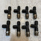 8 Quantity of 3/8 x 3/8 Quick Lock Tee x 3/8 Pipes KP79055 | OD TX06 (8 Qty)