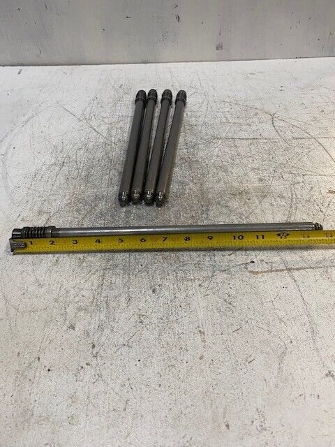 5 Qty of 14" Steel Valve Roller Push Rods 16mm OD 18mm Spiral End (5 Qty)