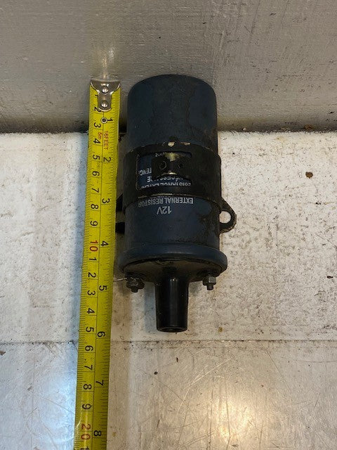 External Resistor Ignition Coil 12 Volt 080811 | 6" Long 2-1/8" Wide