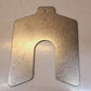 9 Qty of Precision Brand Stainless Slotted Shims 42450 | 3L835 | 4" x 4" (9 Qty)