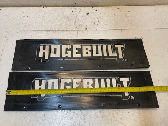 Hogebuilt Heavy Duty Rubber Mud Flaps 21" x 5-1/4"