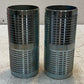 2 Quantity of Plated Steel Hose Menders 6-3/4" x 3" (2 Quantity)
