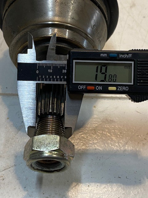 CV Driveshaft V1E07G5 | MM74870 | 63013 | 20mm Thread 22" Long 22-Spline