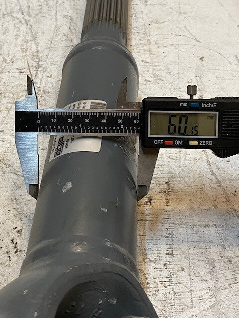 Elbe Prop Drive Shaft Assy 1615-7950-00, 20-Spline, 8-Bolt, 485308, 267479/01