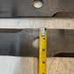 2 Quantity of John Deere M136185 Mower Blades 17" Long 2-1/2" Wide (2 Quantity)