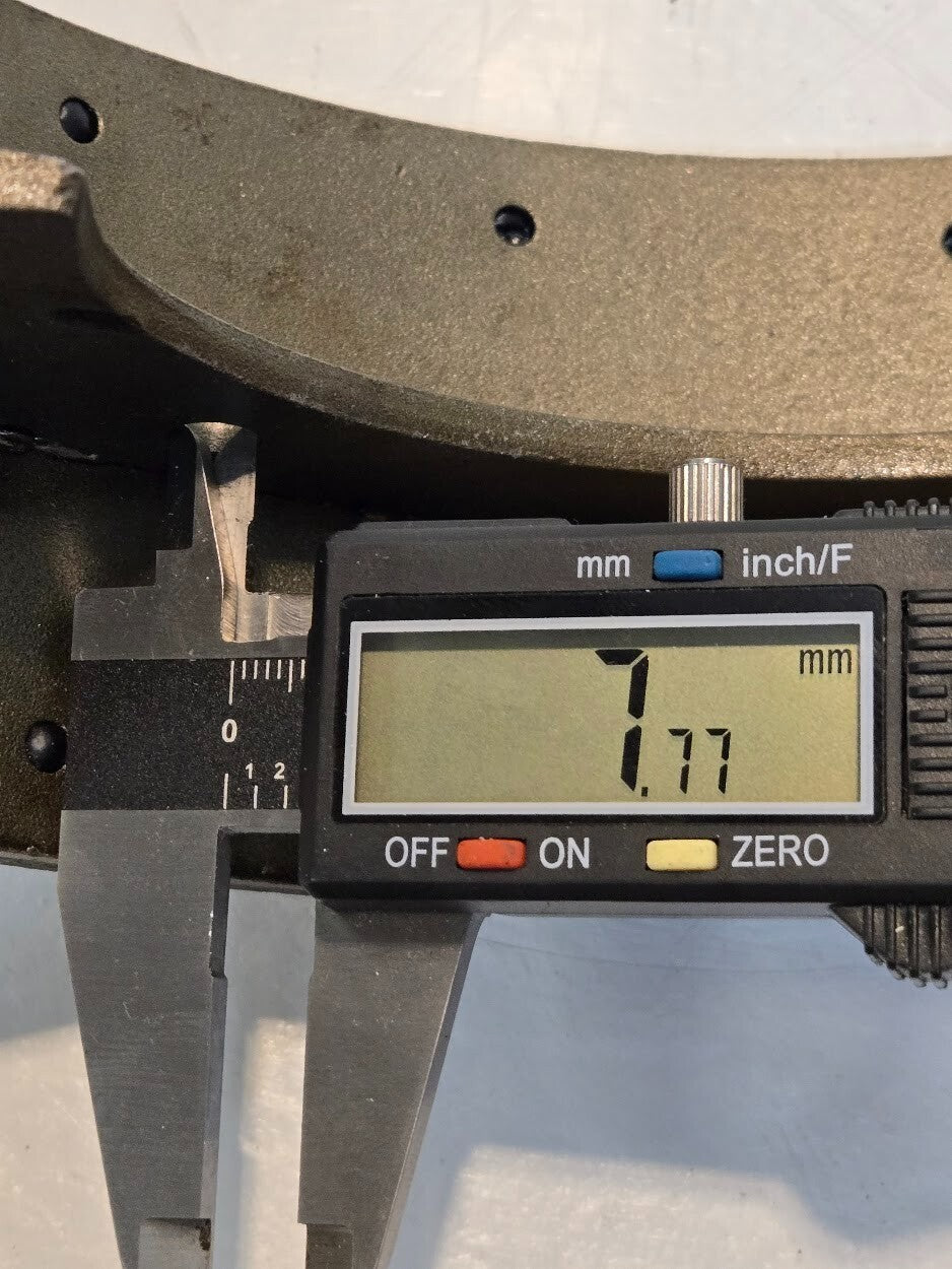 Parking Brake Shoe Set HD 647 | 08043 | 2170 | 3" Pad Width 8.5" Overall Length