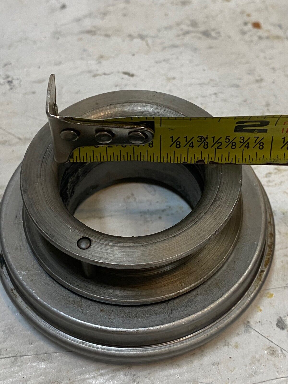 Clutch Release Bearing Assembly 1-3/8" ID 2-7/8" OD 1/2" Belt Diameter