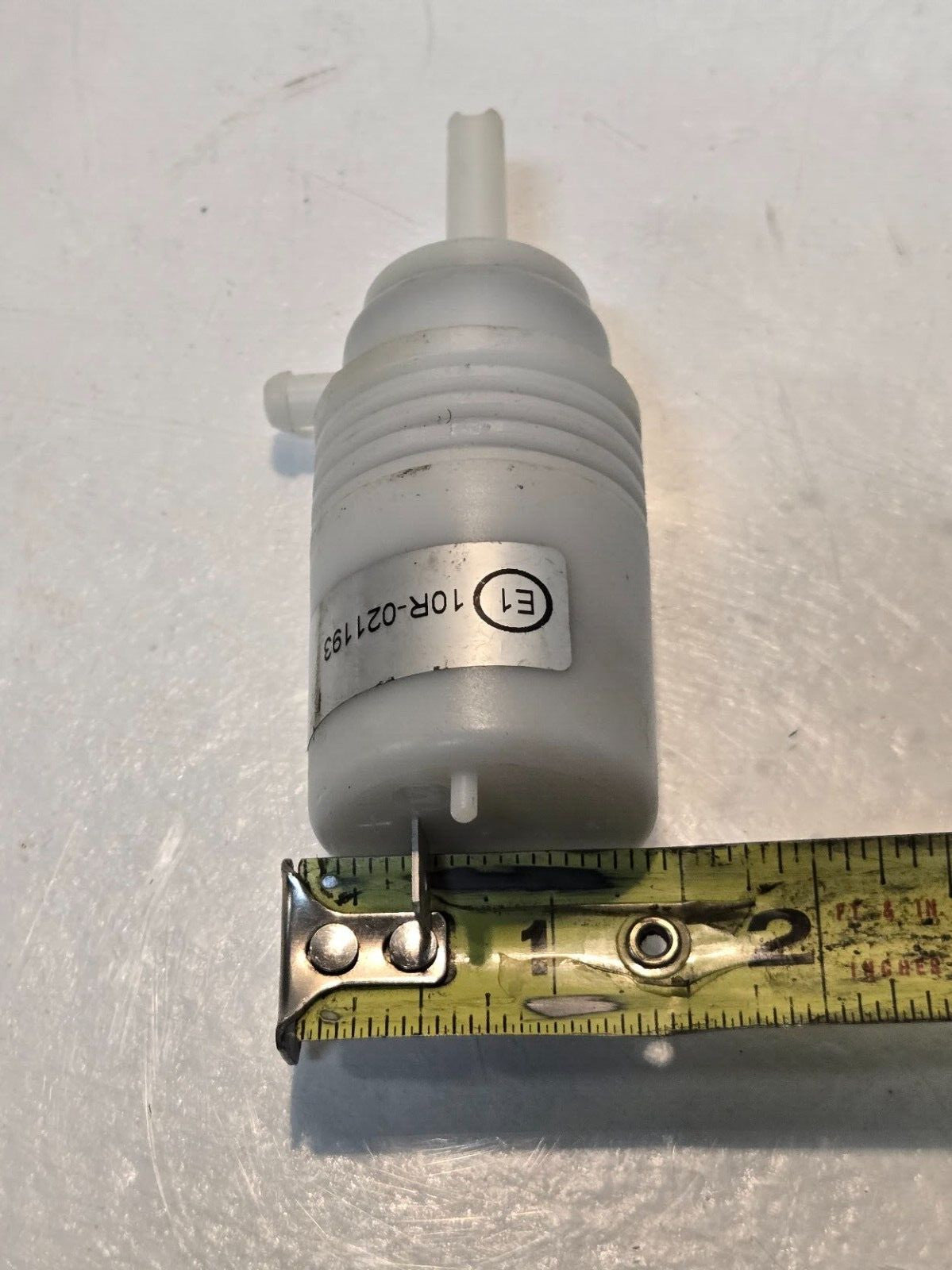 2 Quantity of E1 10R-021193 Windshield Washer Pump 4" Long (2 Quantity)