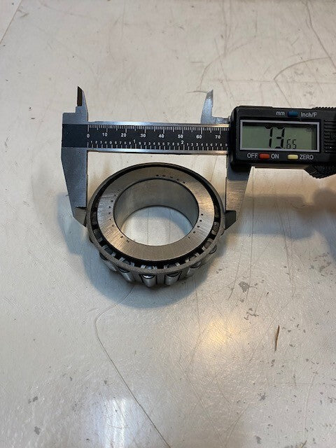 Bower Tapered Roller Bearing Cone Only 25581 | 74mm OD 44mm Bore
