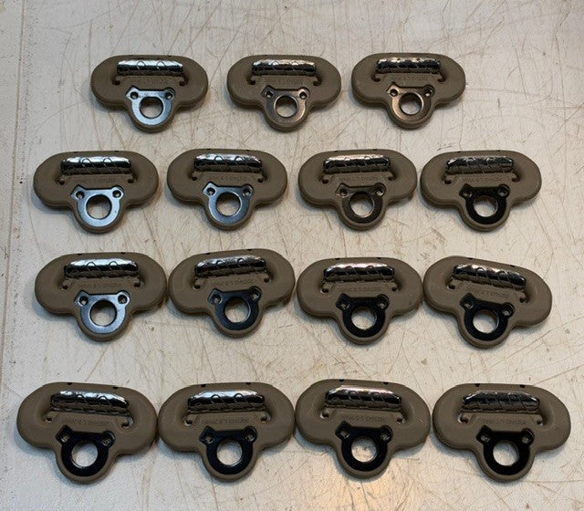 15 Quantity of Seat Belt Guide Loop Upper Pillar Support Mount 2027443 (15 Qty)