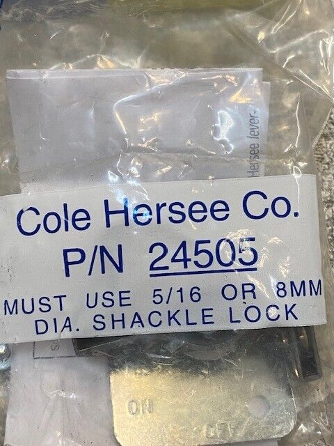 2 Quantity of Cole Hersee 24505 Lock Out Switch Kits (2 Quantity)