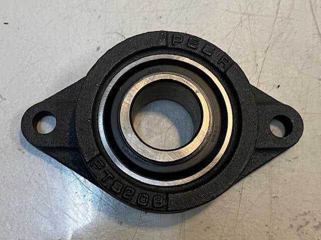 Peer 2-Bolt Flange Bearing FTS208 | 38mm Bore HC208-24 Insert Bearing