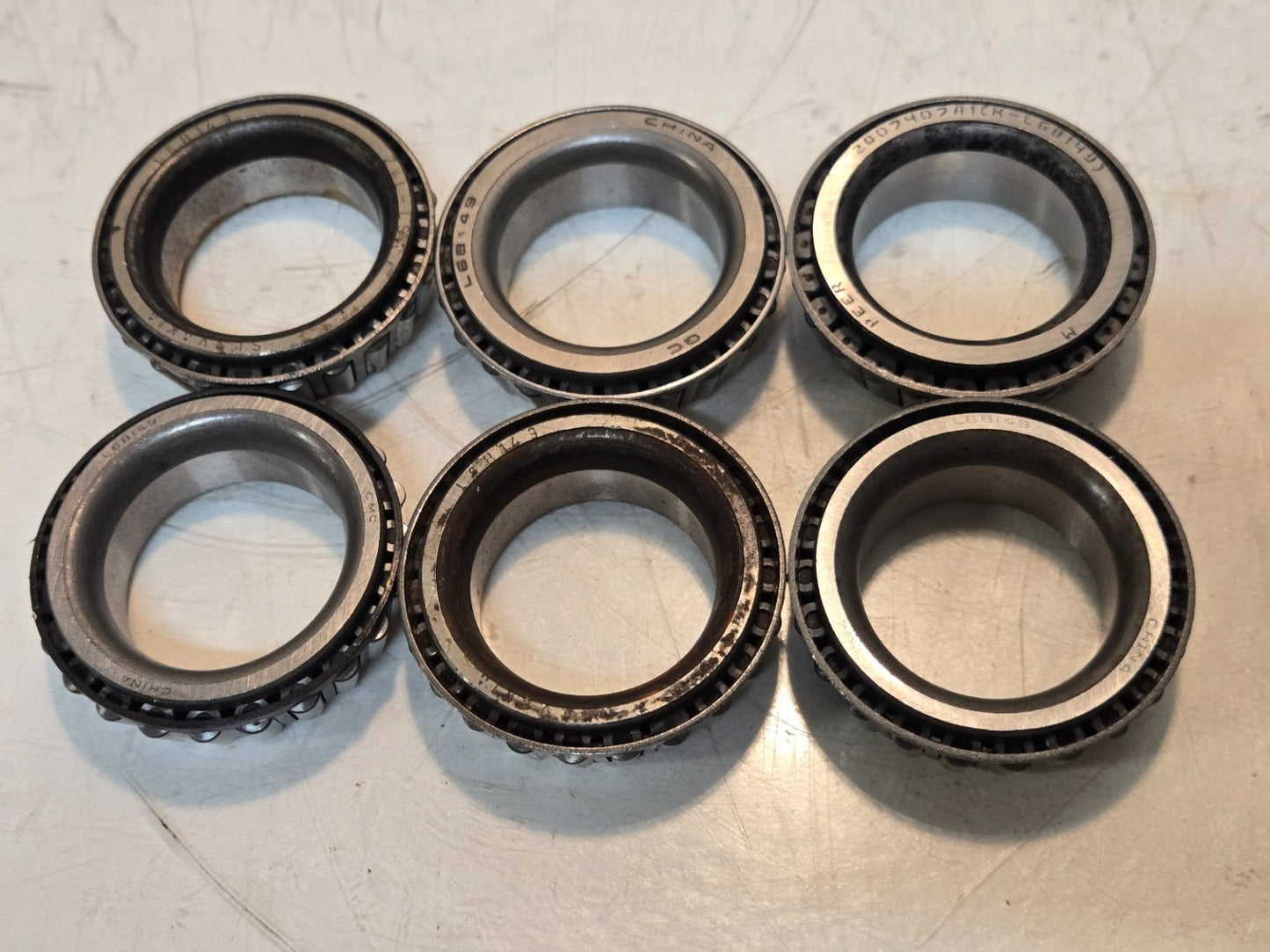6 Quantity of Tapered Roller Bearing Cones L68149 | 35 mm Bore (6 Quantity)