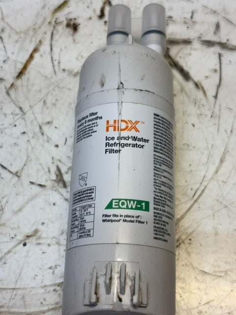 HDX Whirlpool Filter 1 Refrigerator Ice and Water Filter Replacement | EQW-1