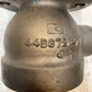 Cover Steam Strainer 44B3721-74F | 7-3/4" Tall 52mm Top Bore 59mm Side Bore