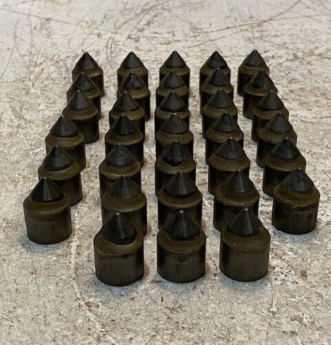 33 Quantity of Ground Rod Drilling Heads 20mm Dia 28mm Tall (33 Quantity)