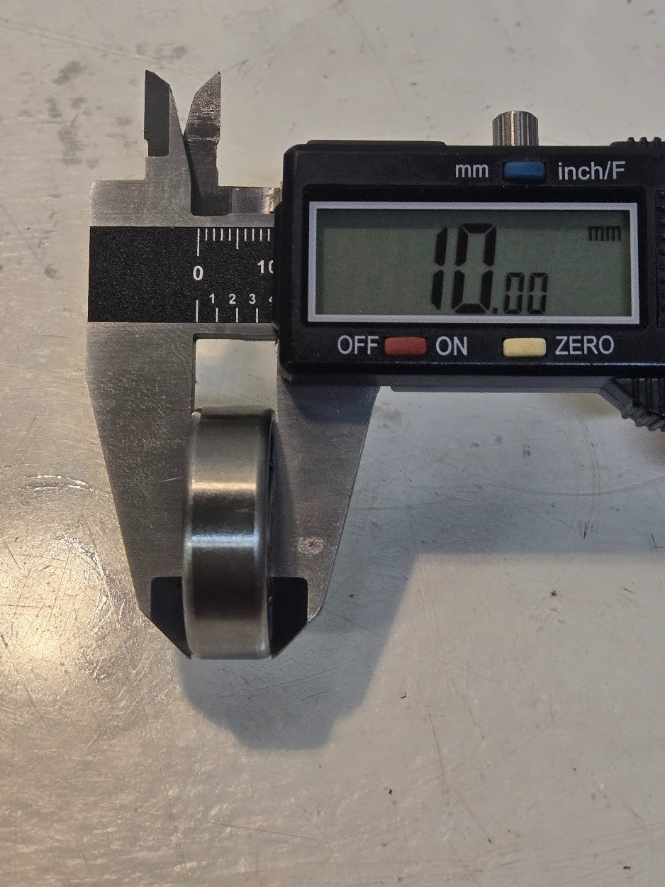 10 Quantity of MOGB Bearings S6201 RS | 32 mm OD 12 mm Bore 10 mm Wide (10 Qty)