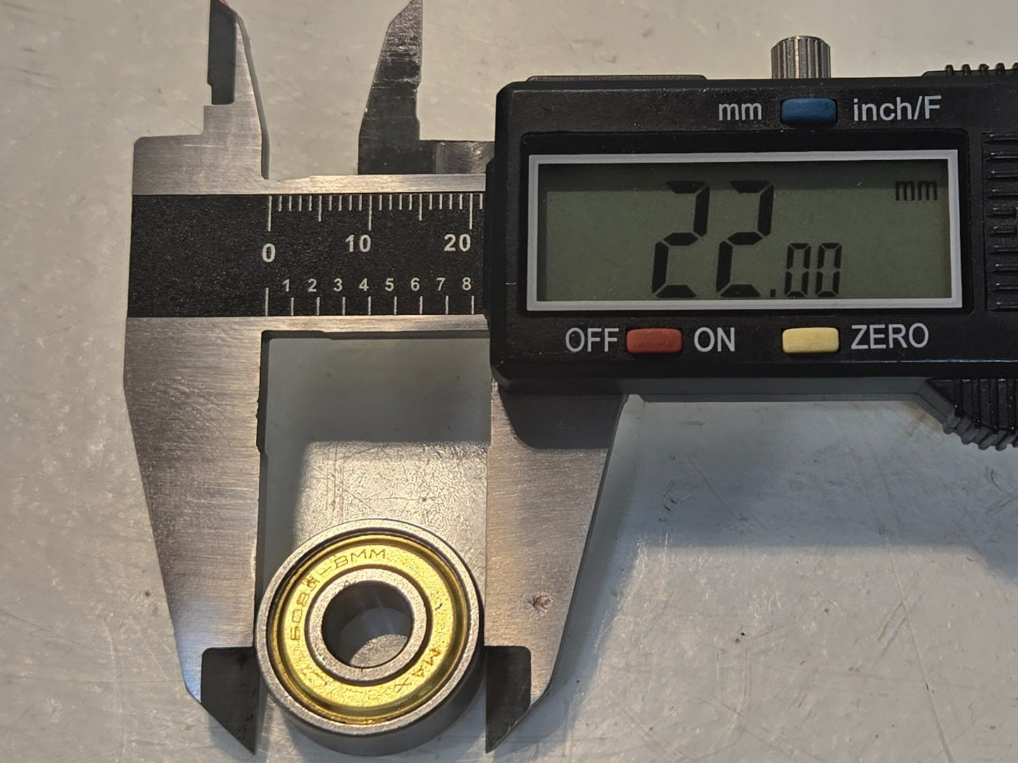 10 Quantity of MAX Ball Bearings 608J-8MM | 22 mm OD x 8 mm Bore (10 Qty)