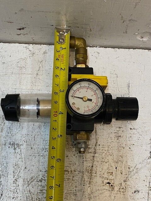 Master Pneumatic Detroit Regulator CFR10 ADJ Range 000-100 PSI 125F Max Temp