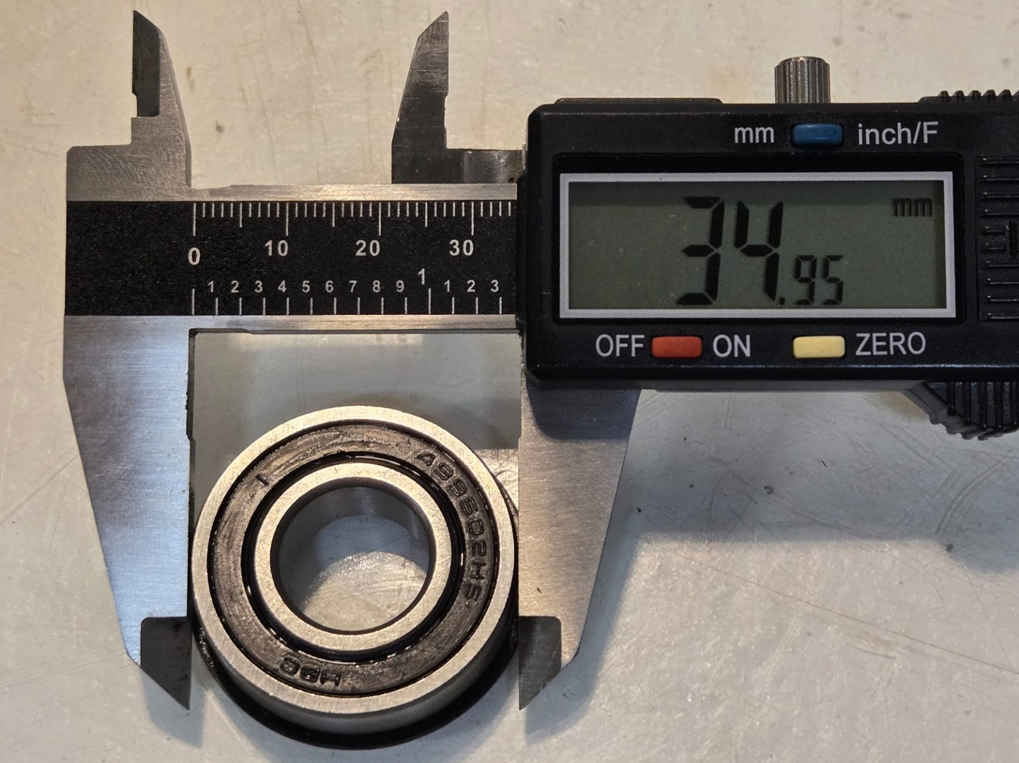 12 Quantity of HBC Snap Ring Ball Bearings 499502HS | 1-3/8 in OD (12 Qty)