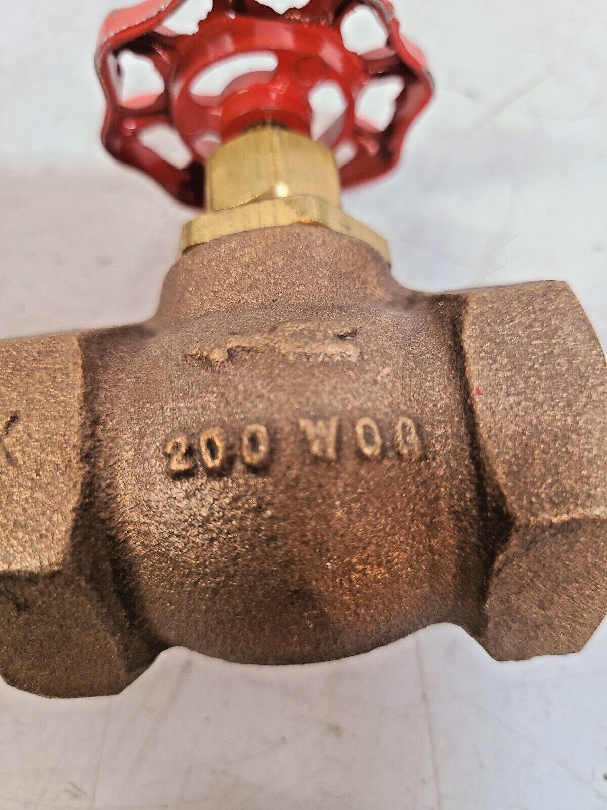 United Brass Works 1" Globe Valve 200 WOG