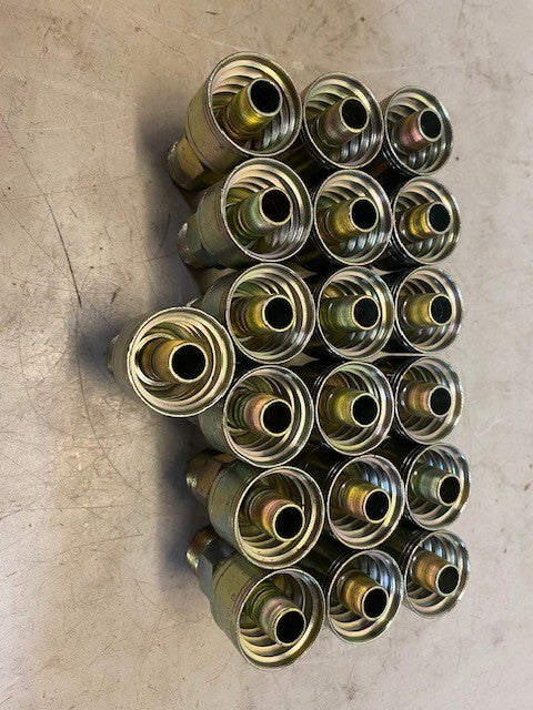 19 Quantity of Eaton Aeroquip Hydraulic Straight Fittings ATTC-8 (19 Quantity)