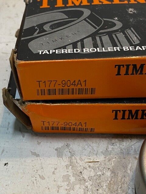 2 Quantity of Timken Bearings T177-904A1 (2 Quantity)