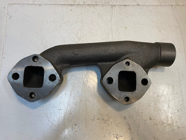 Exhaust Manifold for Cummins | HF 2C | 15" Long 6" Wide 45mm Bore 15mm Holes