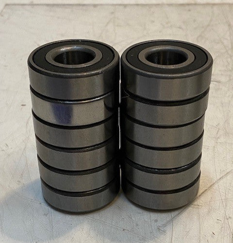 12 Quantity of 6203RSC3 Deep Groove Radial Ball Bearings 17x40x12mm (12 Qty)