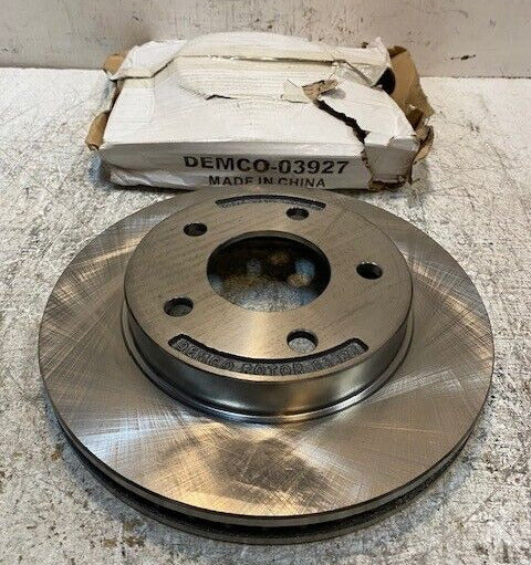 Demco 03927 Brake Rotor 10-2/16" OD 71mm Bore 14mm Bolt Holes