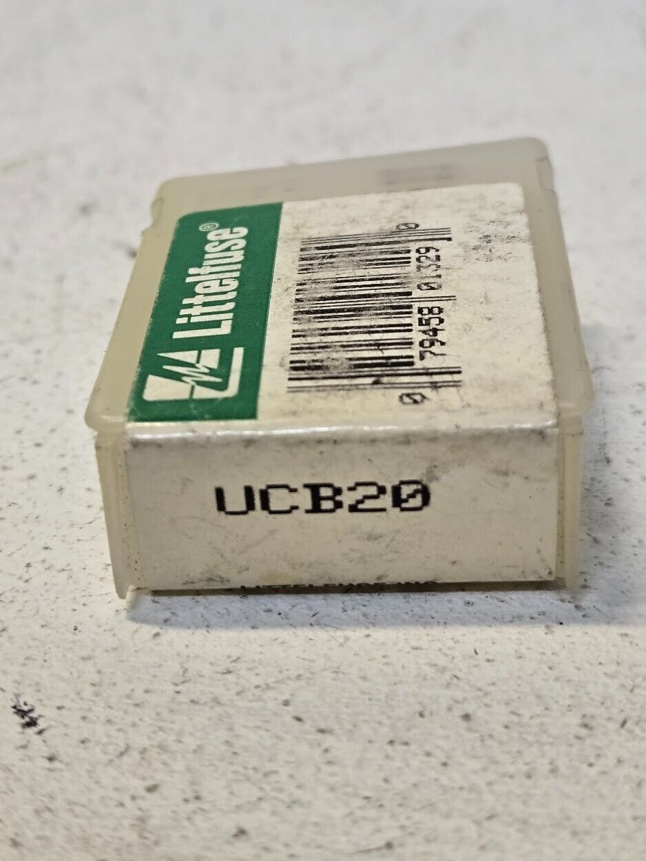 7 Quantity of Littelfuse UCB20 Circuit Breakers 079458013290