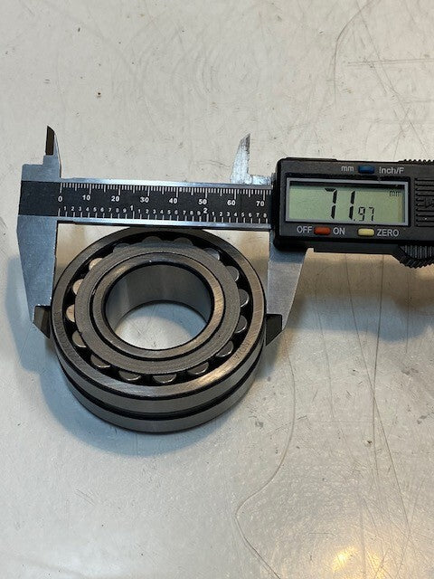 ZNL Double Row Spherical Roller Bearing 22207CCW33C3 | 72mm OD 34mm Bore