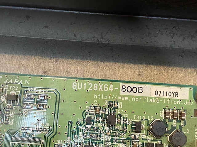 Turbo Chef Keypad Panel for High-Speed Toasting Oven 135040A | GU128X64-800B