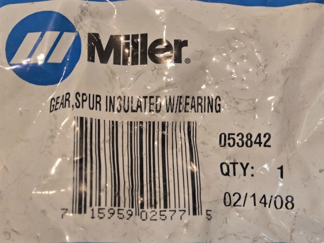 Miller Insulated Spur Gear with Bearing 053842 | 715959025775 | 20 Tooth