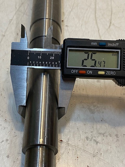 Ball Screw Actuator Assembly 18" L 20mm Thread 70mm OD 32mm Thread